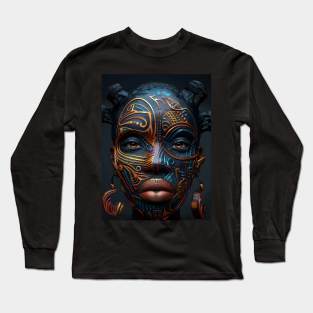 tribal design 9 Long Sleeve T-Shirt